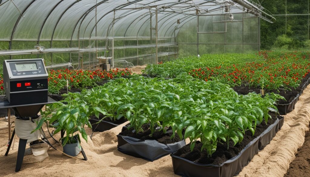 Extending the pepper growing season