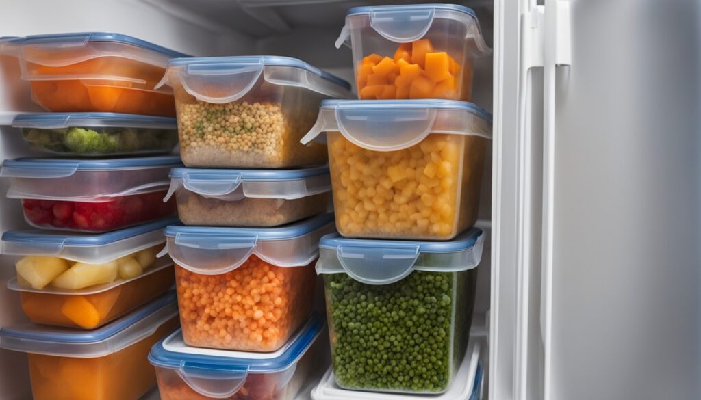 Freezing and Storing Meals