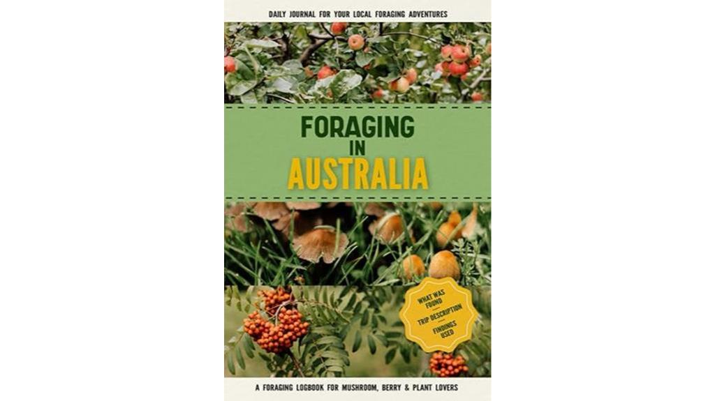 australian foraging log book