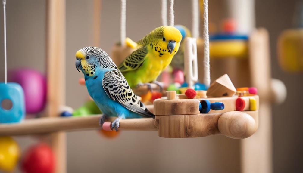 budgie foraging toys list