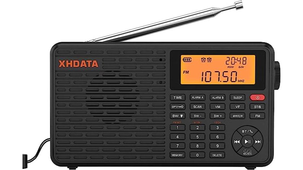 compact shortwave radio device