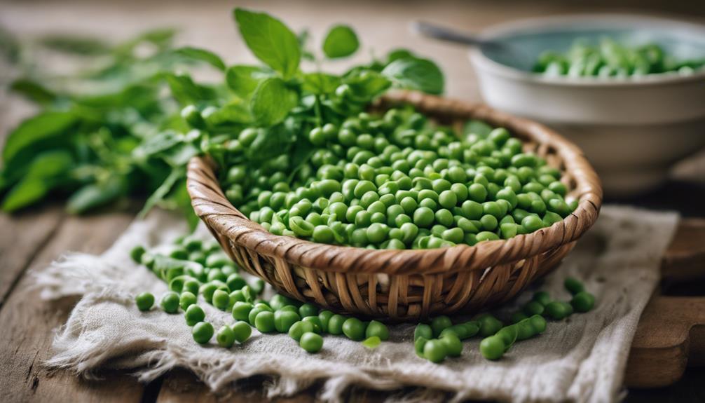 cooking with dried peas