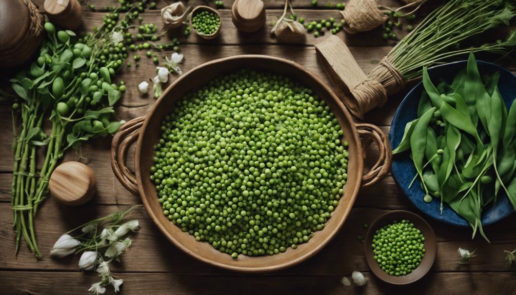 cooking with fresh peas