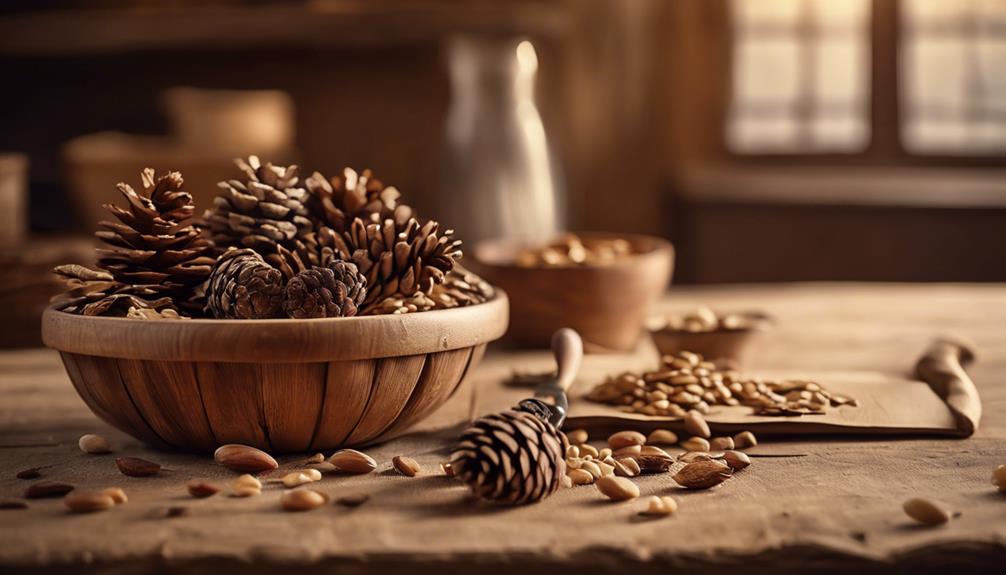 cooking with pine nuts