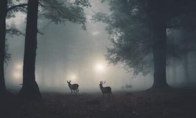 deer behavior during nighttime