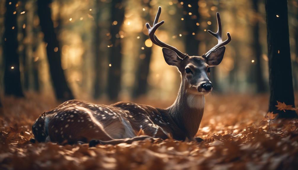 deer resting patterns observed