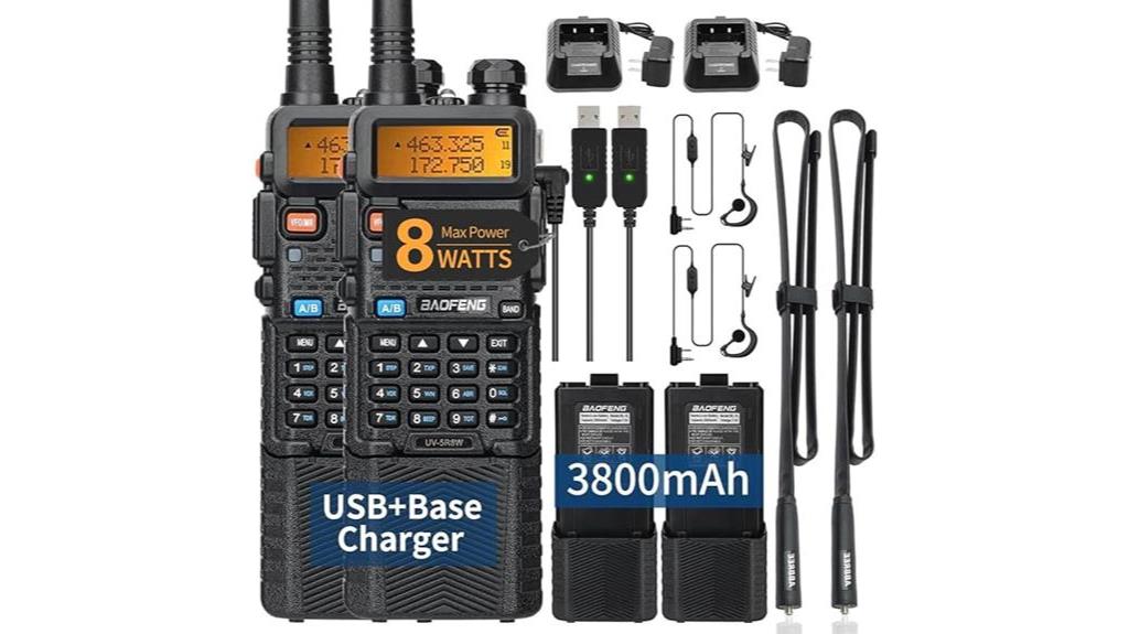 dual band portable radio