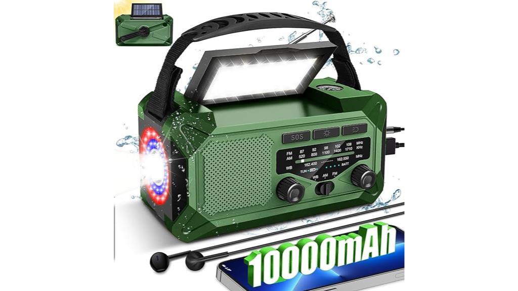 emergency preparedness radio features