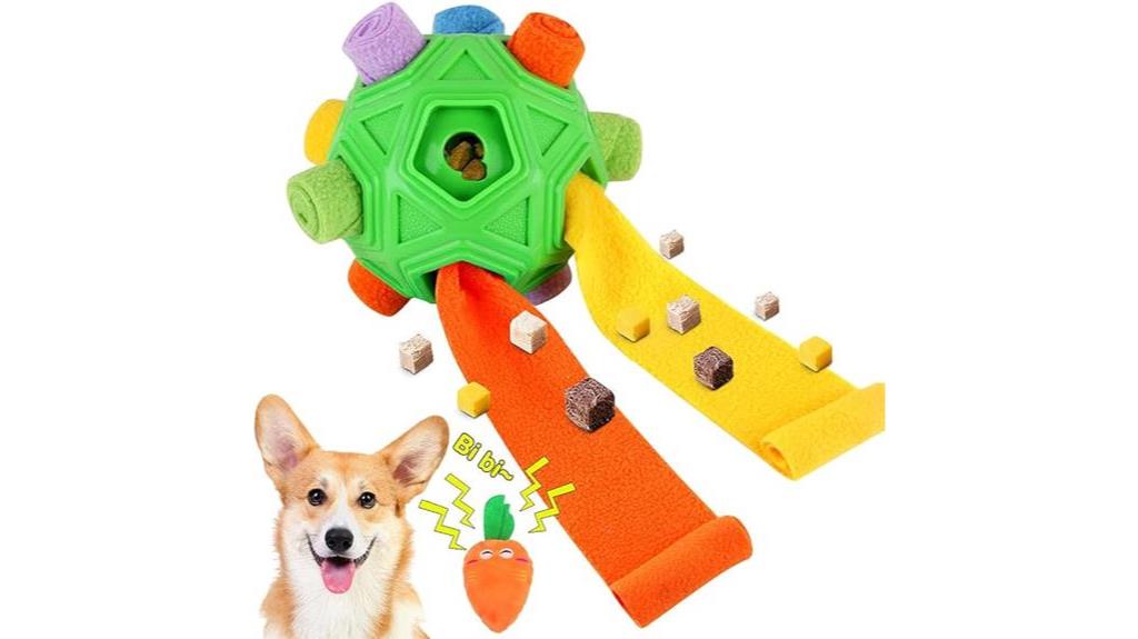 engaging dog puzzle toy