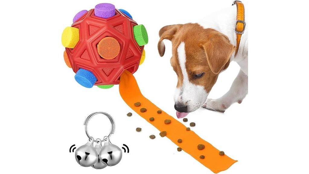 engaging snuffle ball toy