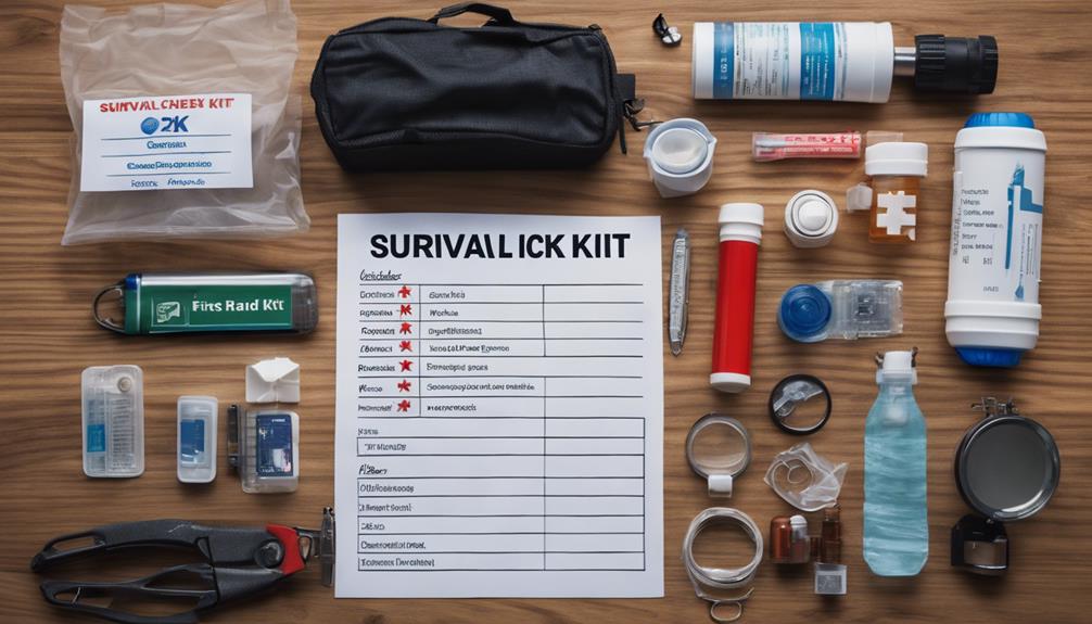 essential items for survival