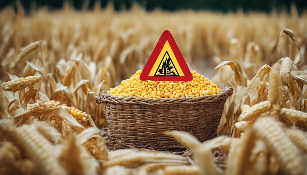 forage maize consumption precautions