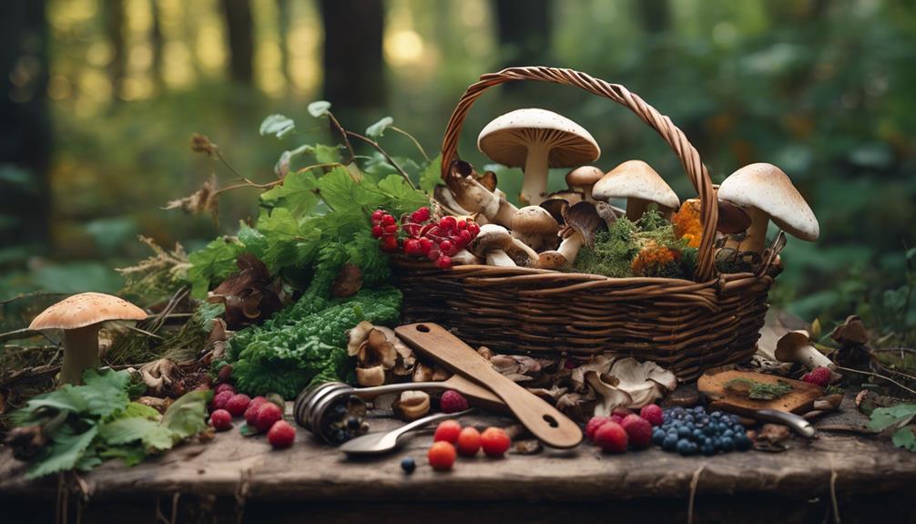 foraging and cooking wild