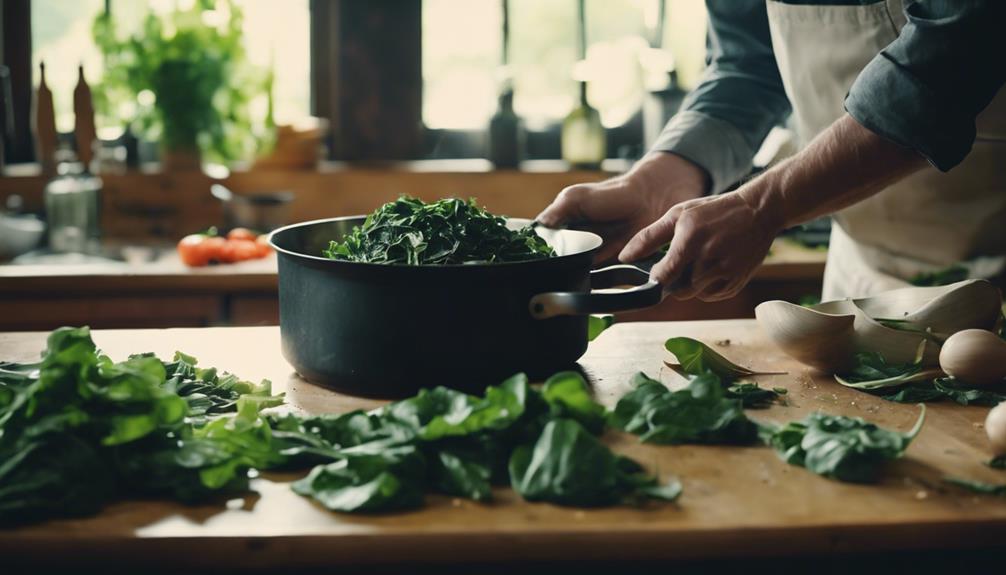 foraging collards cooking guide