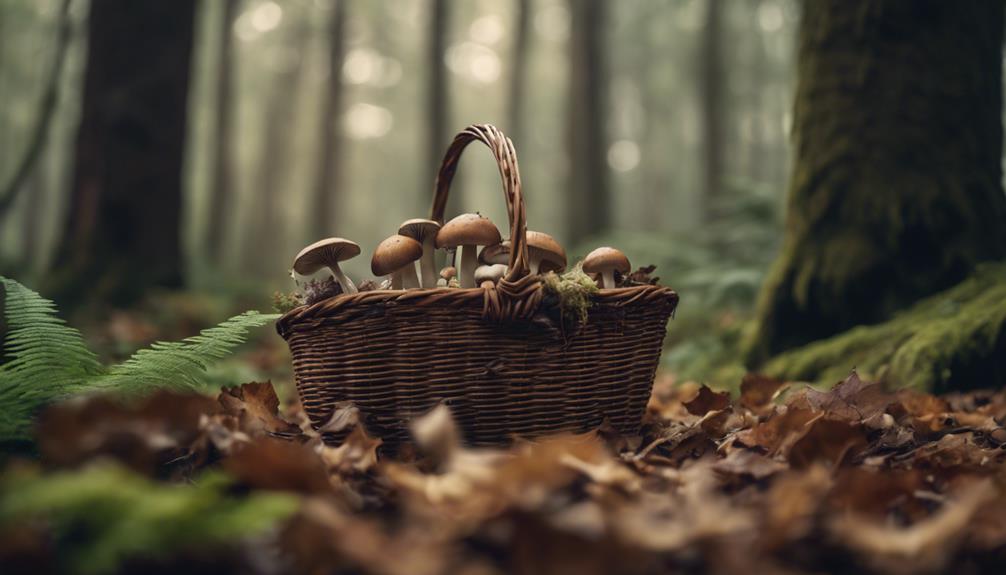 foraging for mushrooms in the uk