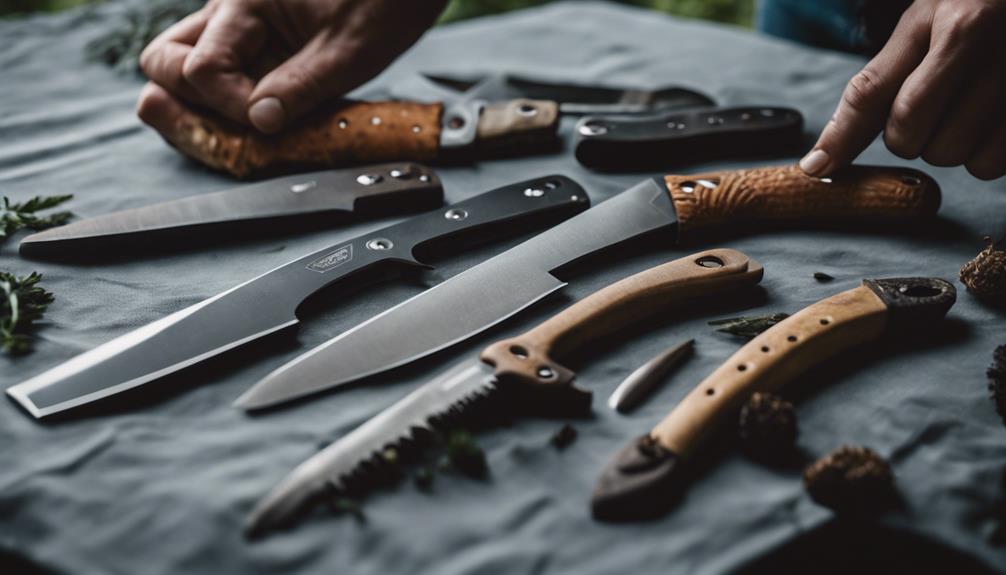 foraging knife selection guide