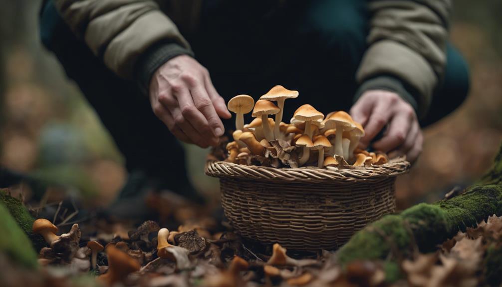 forest fungi hunting adventure