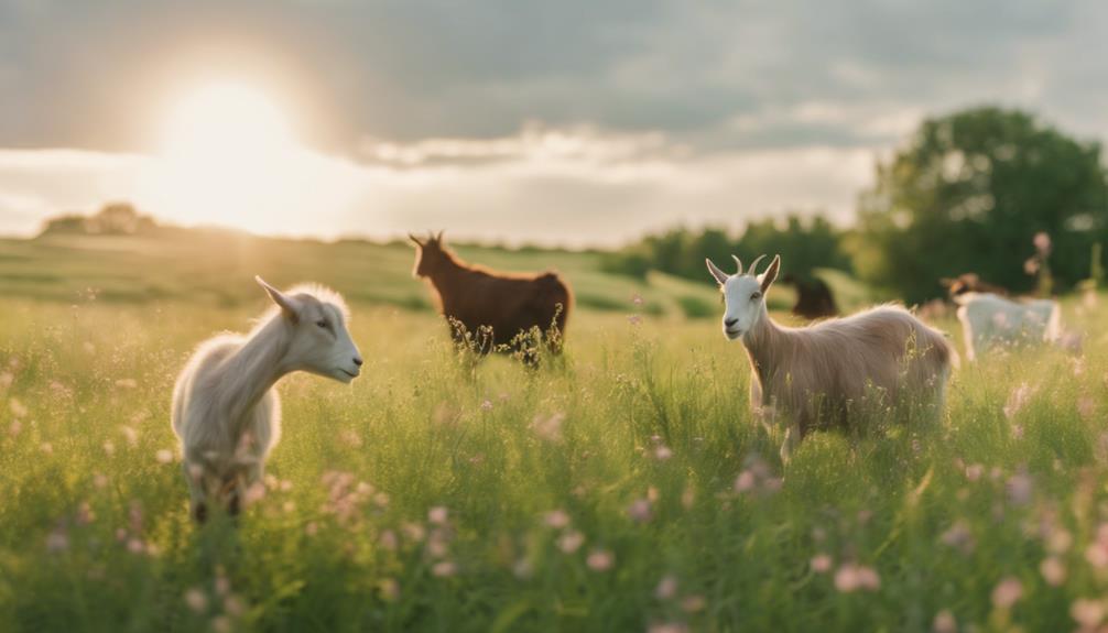 ideal forage for goats