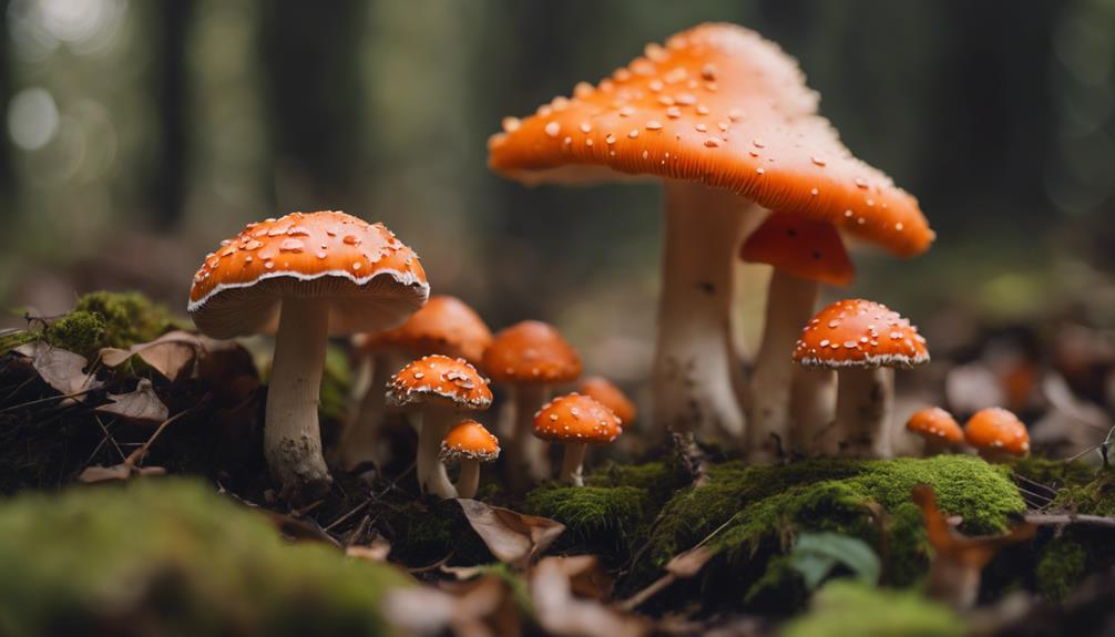 identifying edible mushroom species