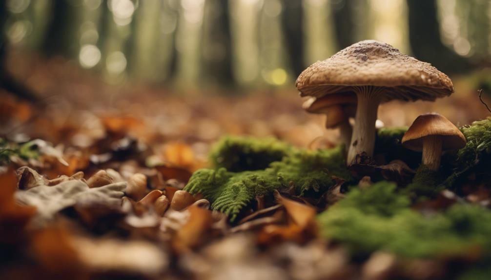 identifying edible mushroom species