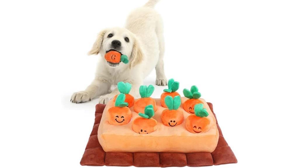 interactive dog toy foraging