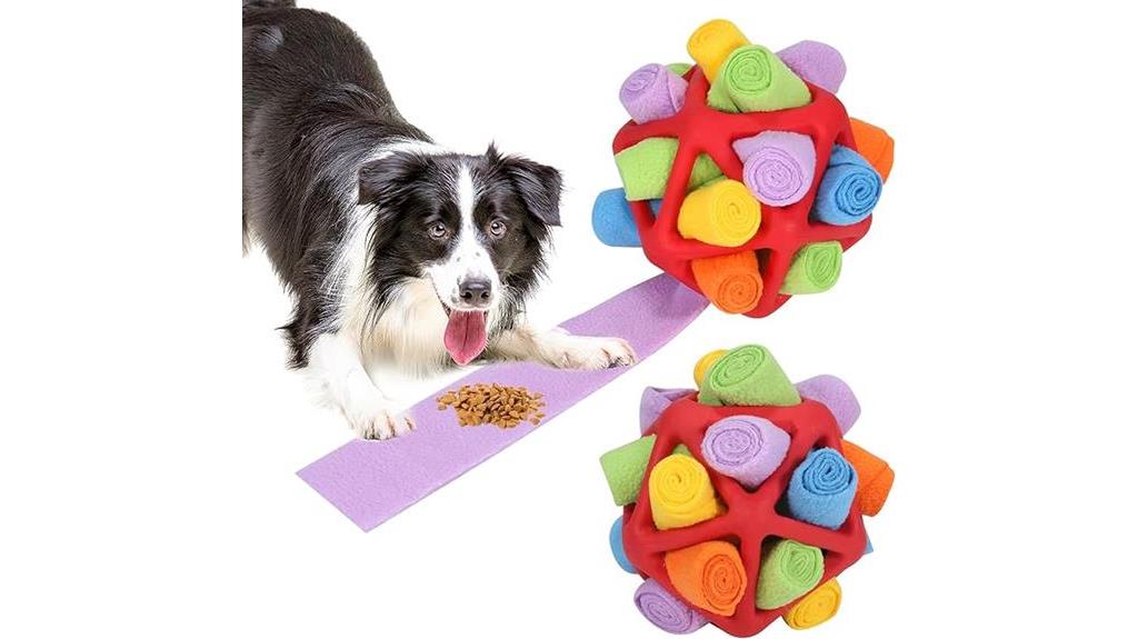 interactive snuffle ball toy