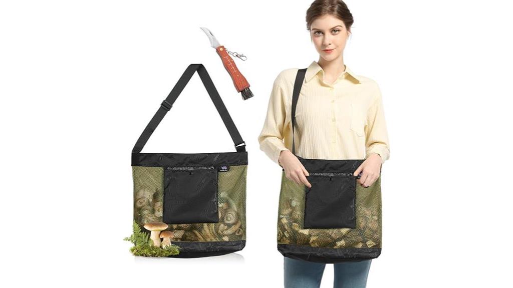 mushroom foraging bag set
