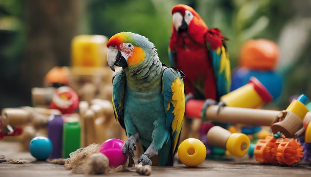 parrot foraging toy tips