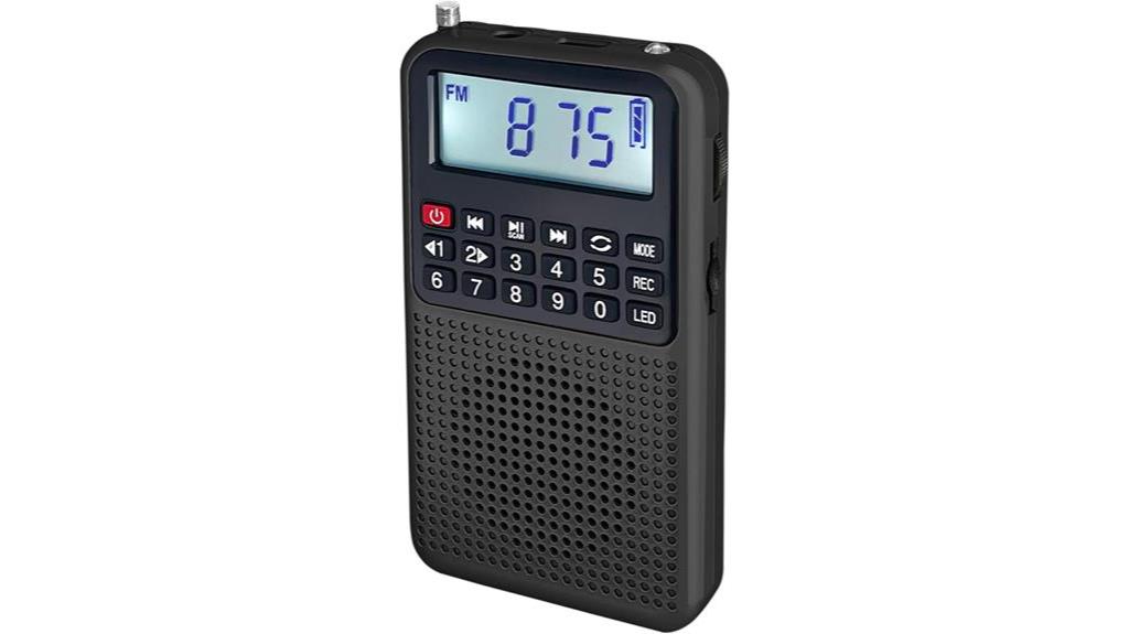 portable radio with mp3
