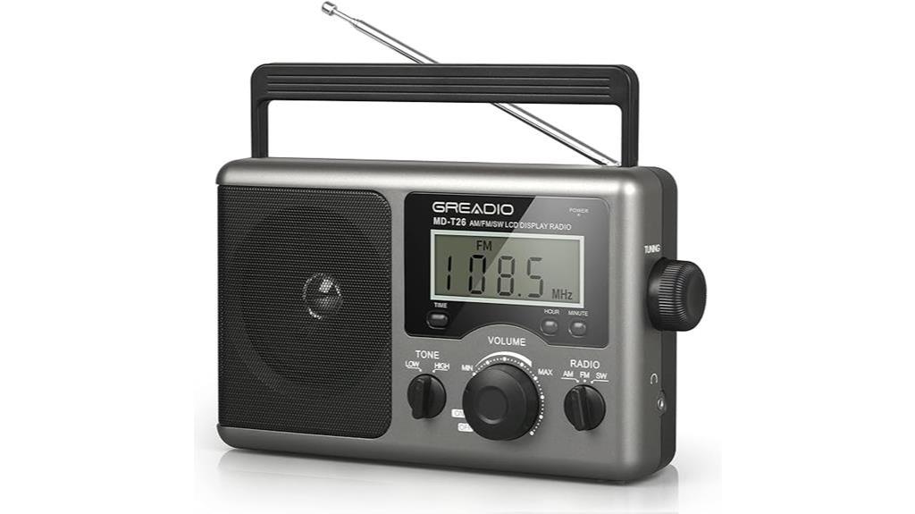 portable shortwave radio features
