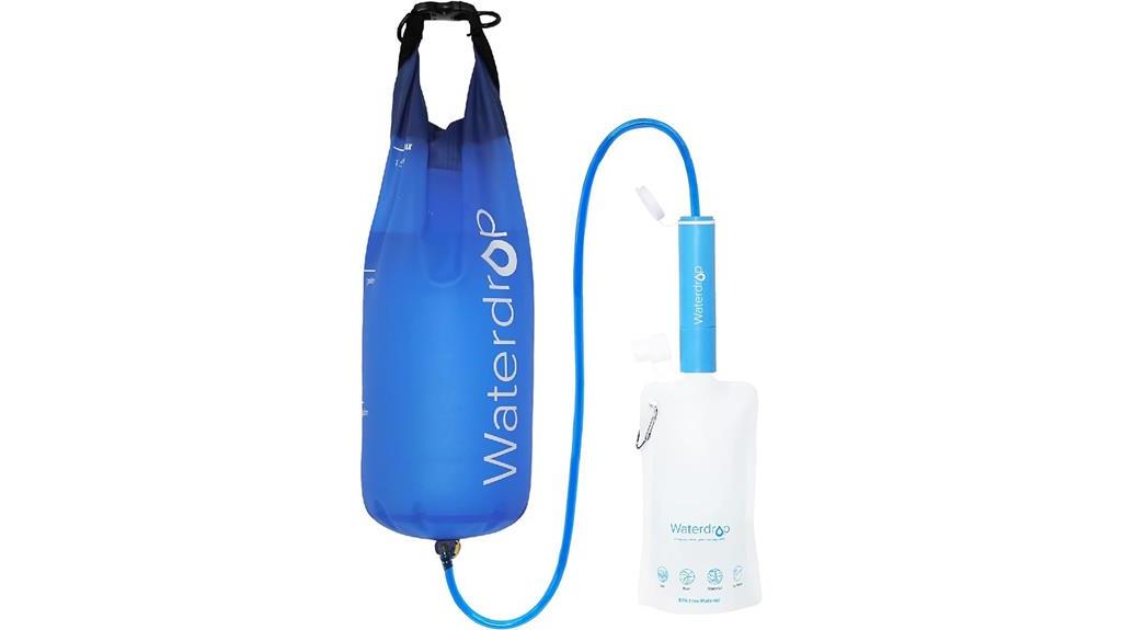 portable water filter straw