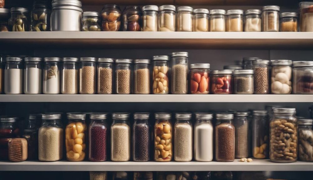 prepping for survival with food storage