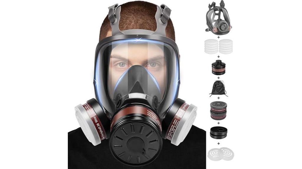 protective mask for chemicals