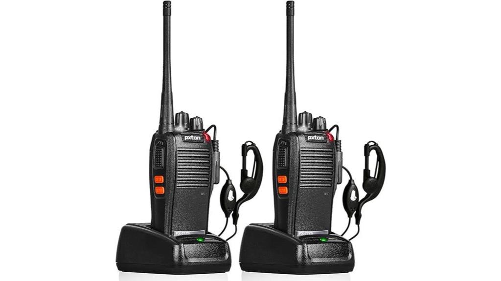 rechargeable walkie talkies with earpieces