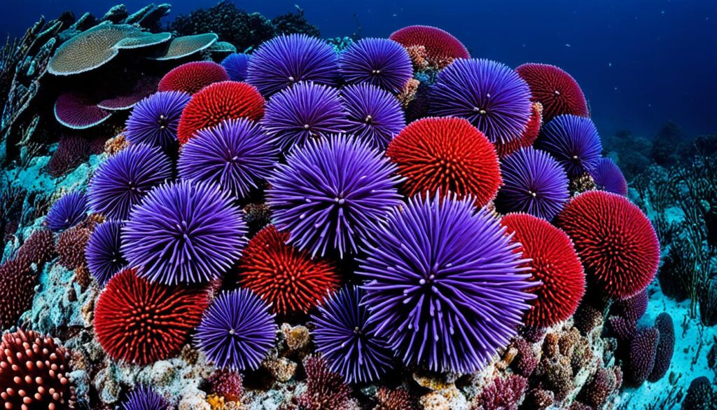 sea urchin population