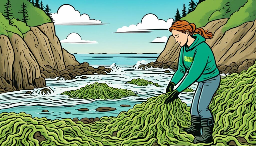 seaweed harvesting Oregon