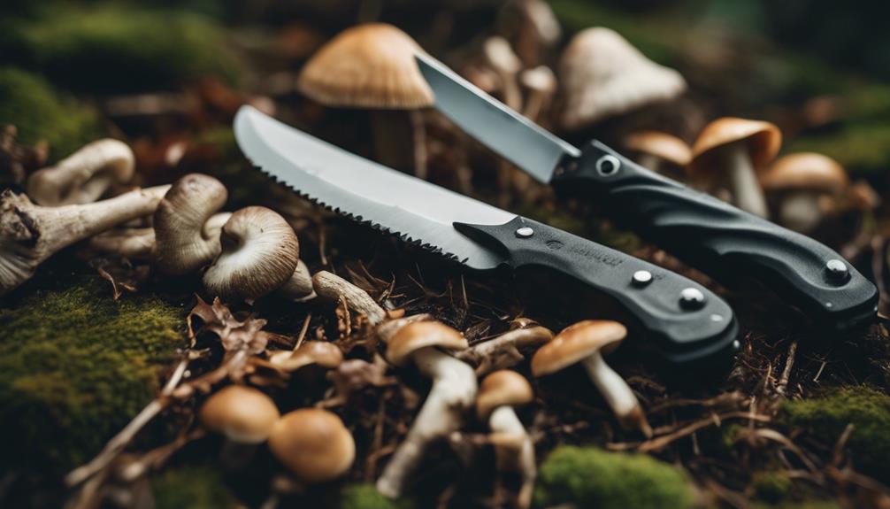 top mushroom foraging knives