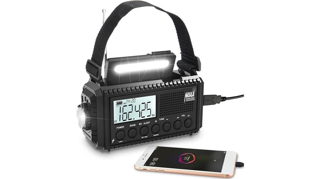 weather radio with lcd