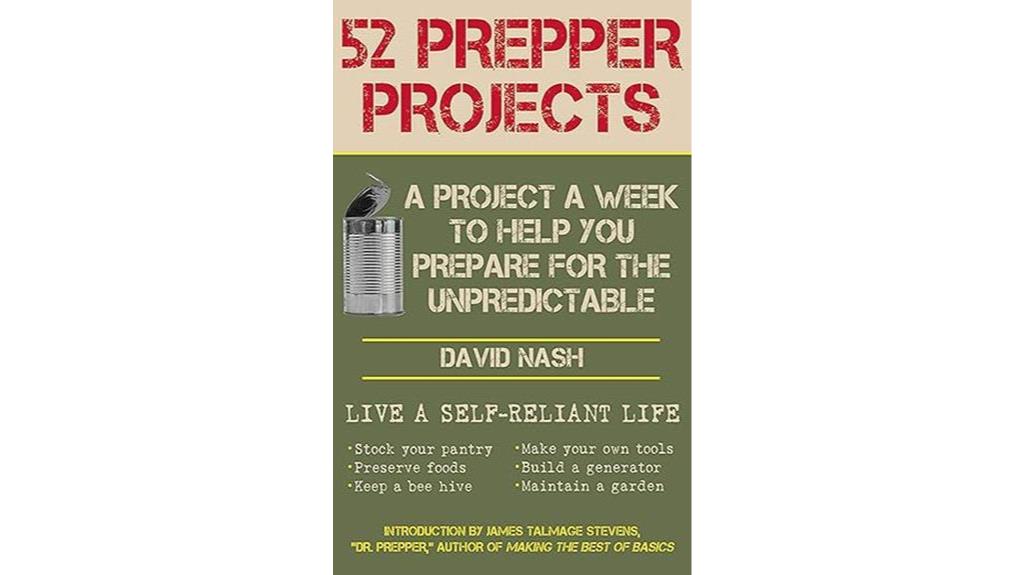 weekly prepper project guide