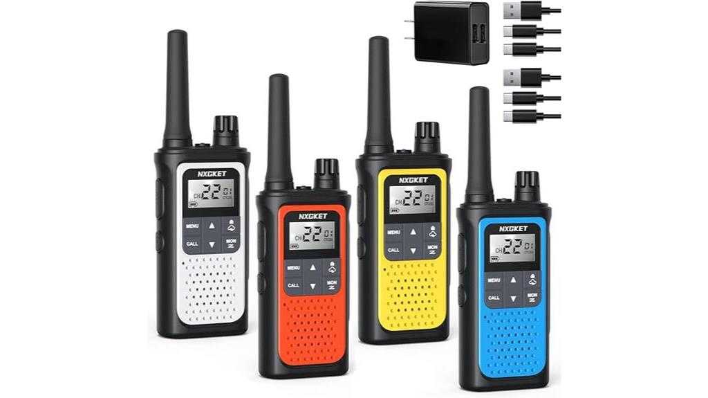 adult walkie talkies with weather alerts