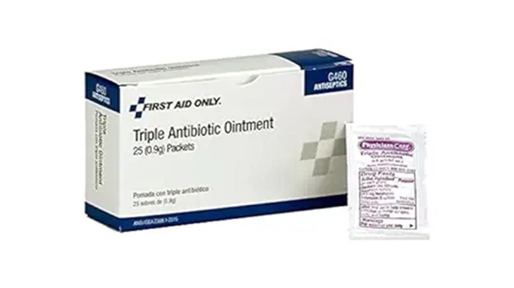 antibiotic ointment packets 25