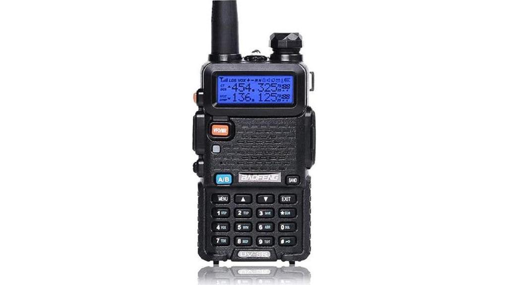 baofeng uv 5r radio specifications