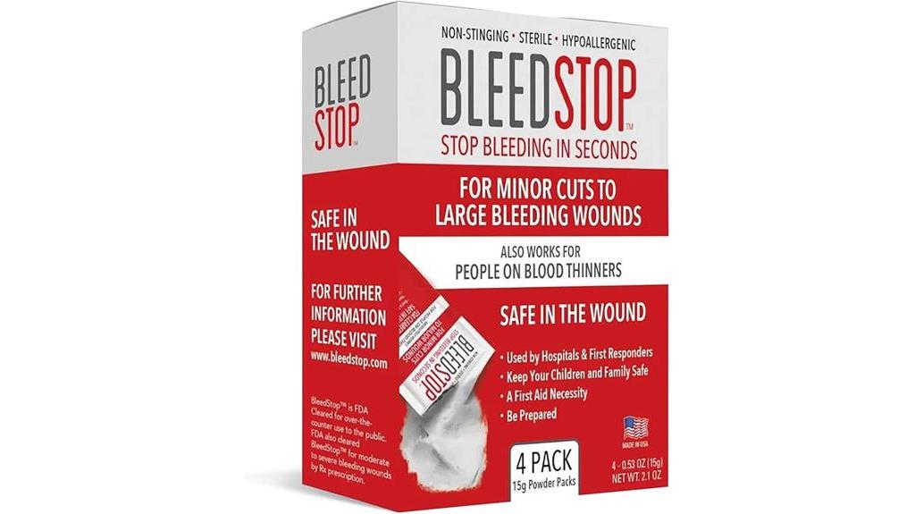 bleedstop for fast clotting
