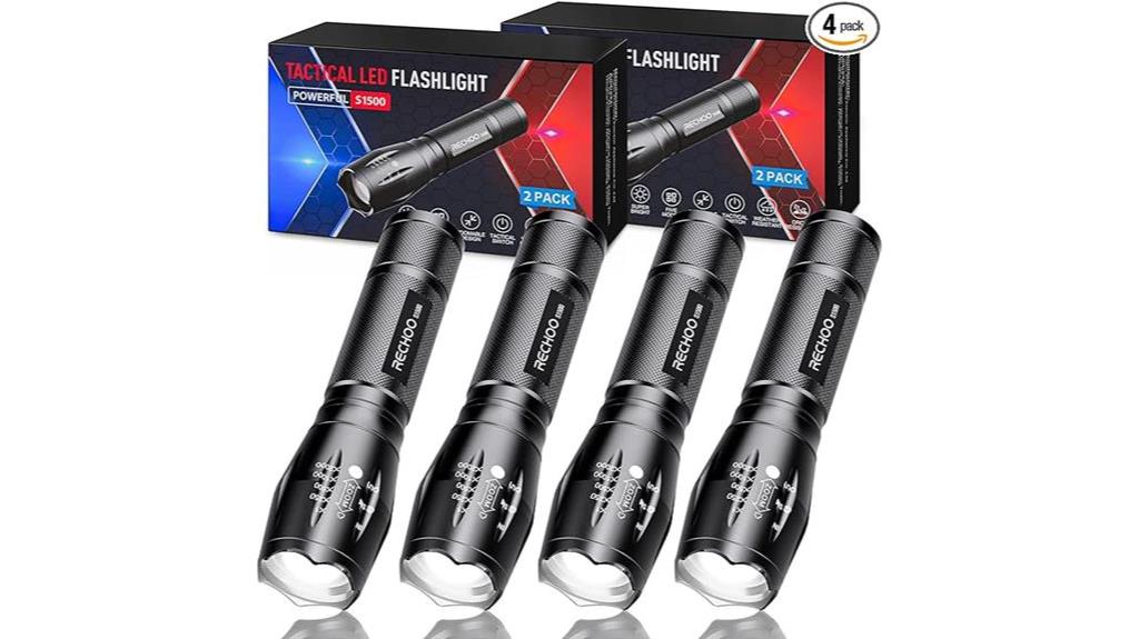 bright and durable flashlights