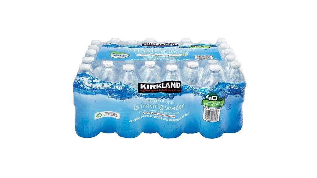 bulk pack purified water