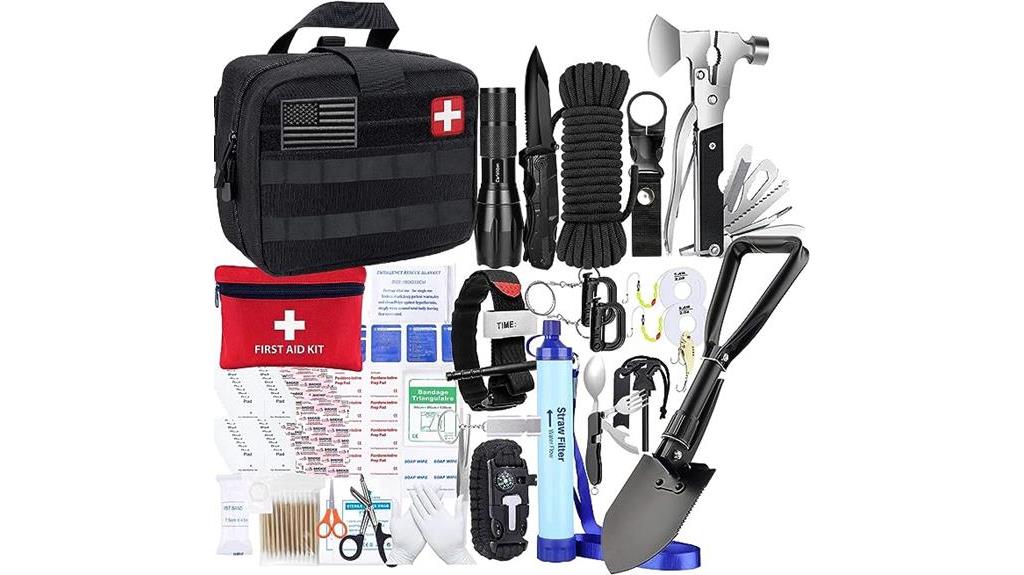camping survival gear accessories