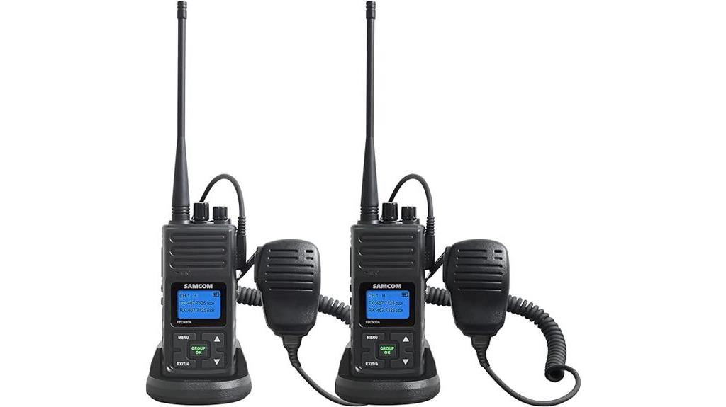 communication with walkie talkie radios