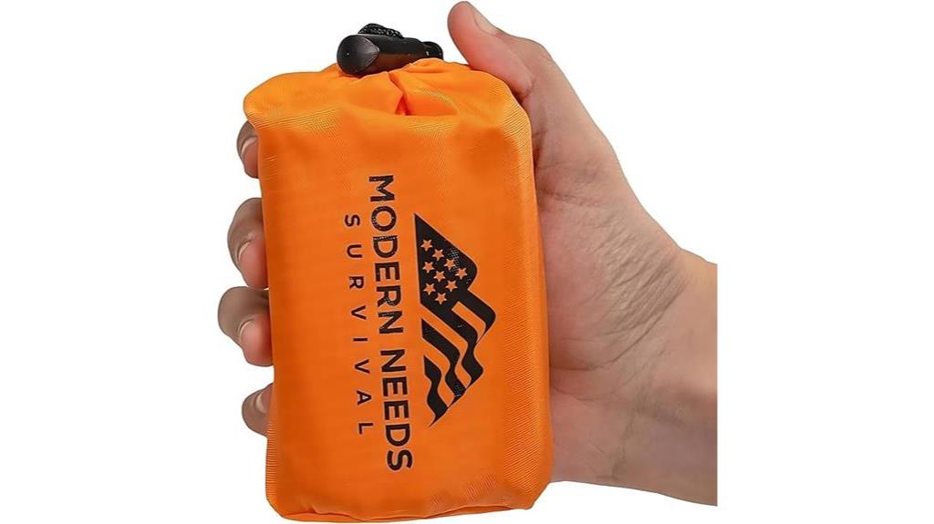 compact emergency sleeping bag