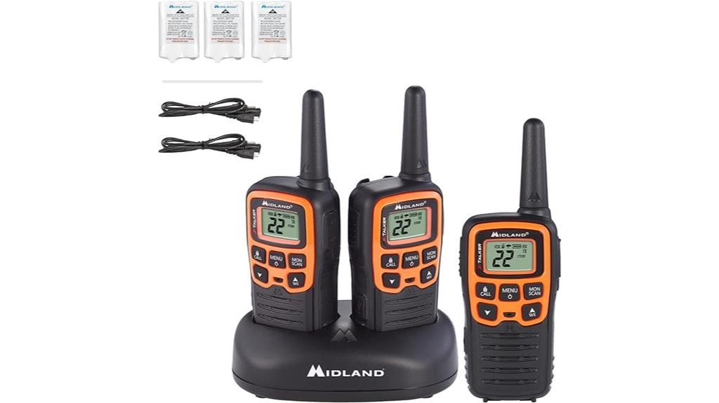 compact walkie talkies for outdoors