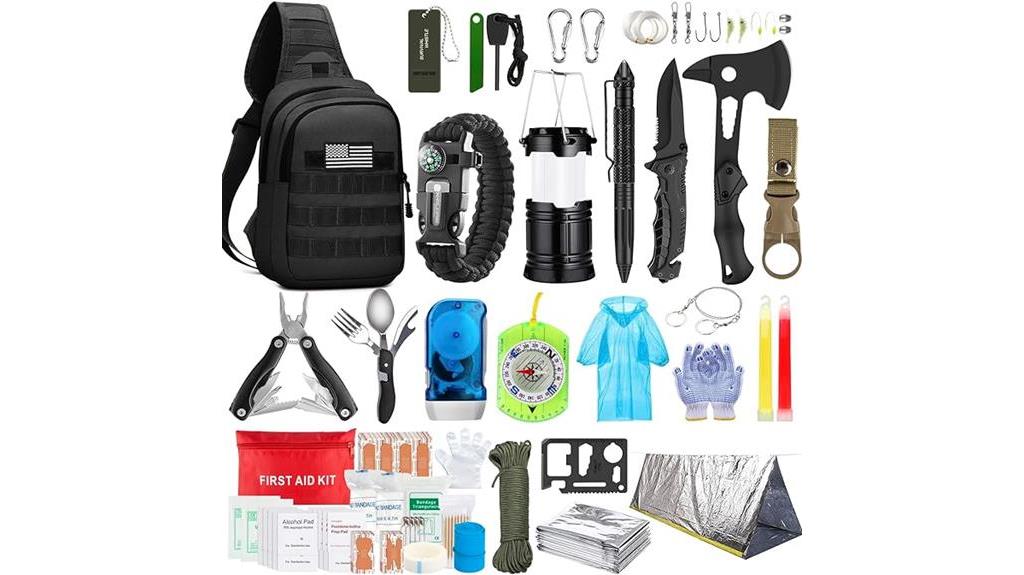 comprehensive 151 piece emergency kit